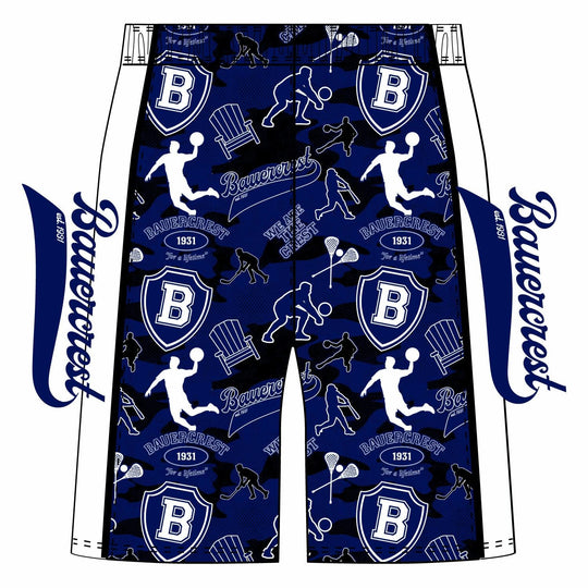 Boys & Mens Bauercrest Camo Short Mid-length