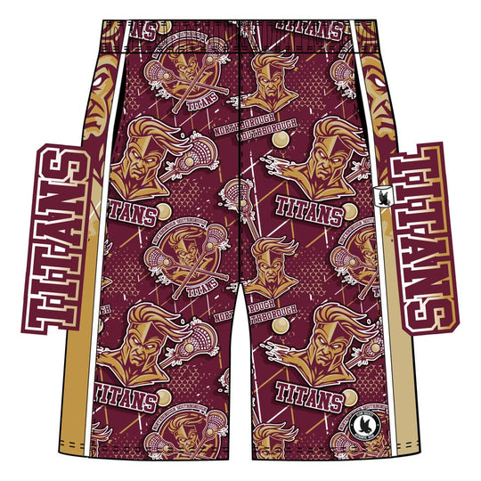 Boys & Mens Northborough Southborough Titans Lacrosse Short Classic