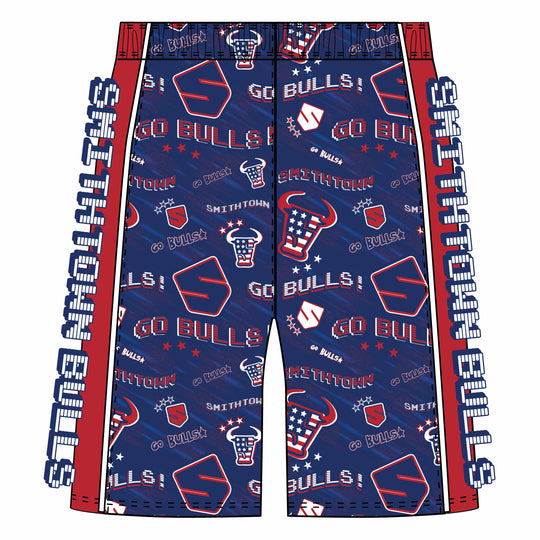 Boys & Mens Smithtown Bulls Logo 5 inch Short