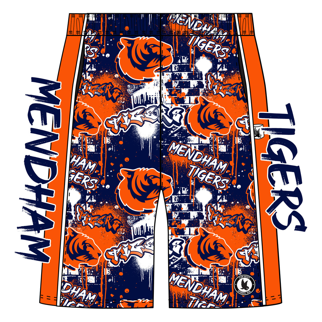 Boys & Mens Mendham Elementary Tigers Graffiti 5 inch Short