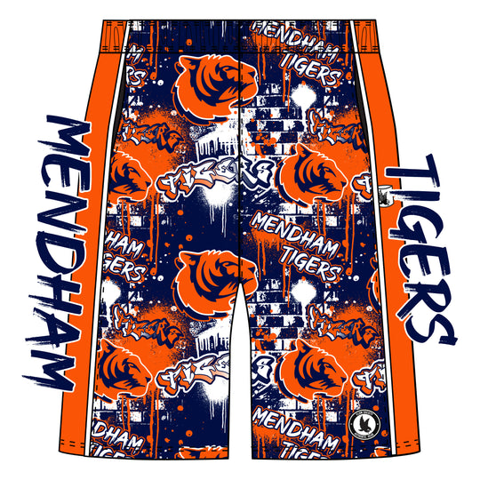 Boys & Mens Mendham Elementary Tigers Graffiti 5 inch Short