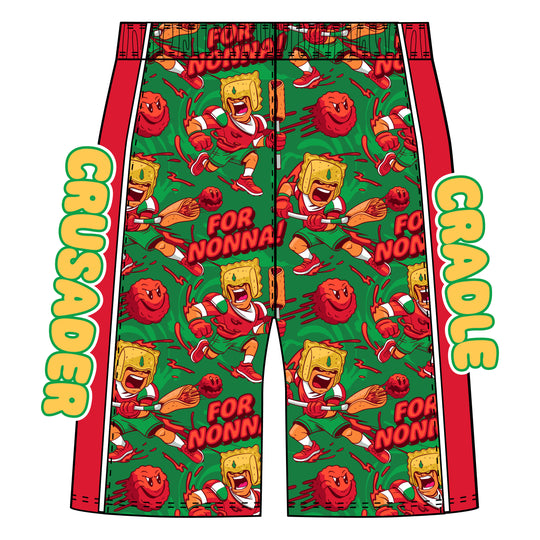 Boys Lax Brain Rot Attack Short