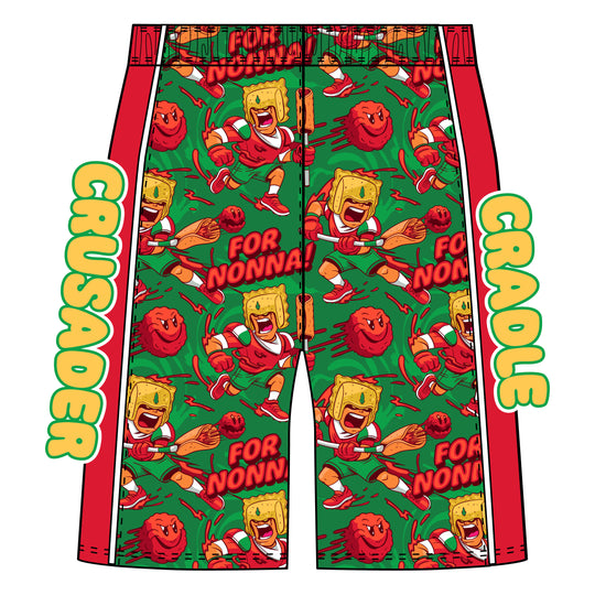 Mens Lax Brain Rot Attack Short