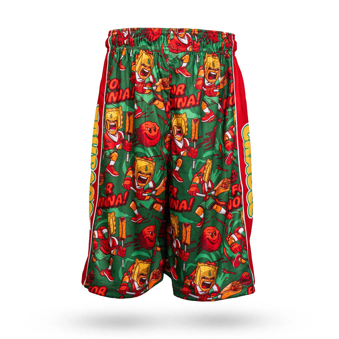 Boys Lax Brain Rot Attack Short