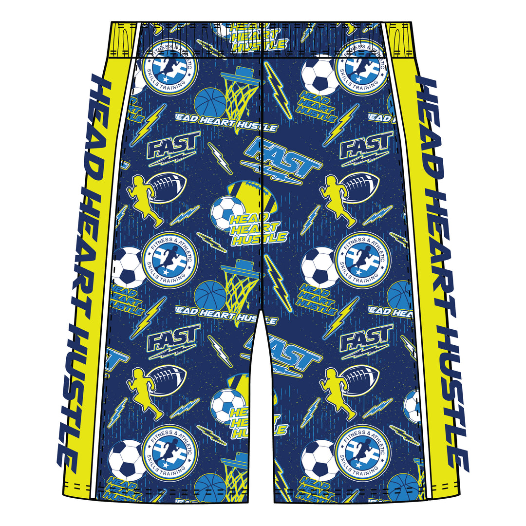 Boys (7 inch) & Mens (8 inch) FAST Multisport Short