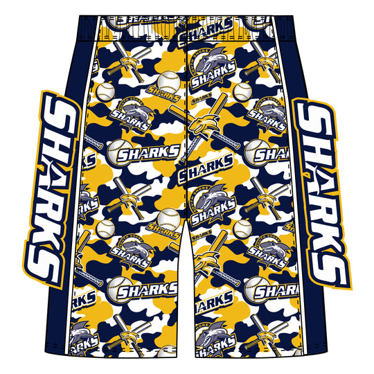 Boys & Mens South Shore Sharks 5 inch Short