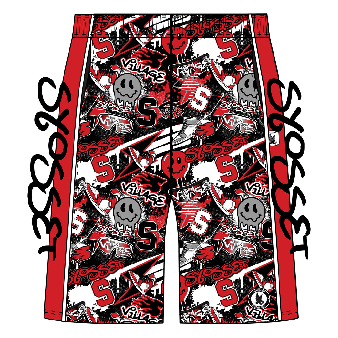 Boys (7 inch) & Mens (8 inch) Syosset Village School Short