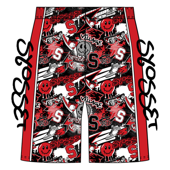Boys (7 inch) & Mens (8 inch) Syosset Village School Short