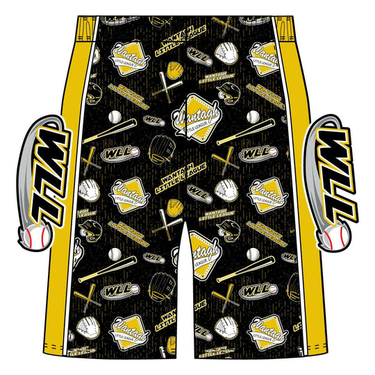 Boys & Mens WLL Baseball Short - 2 lengths!