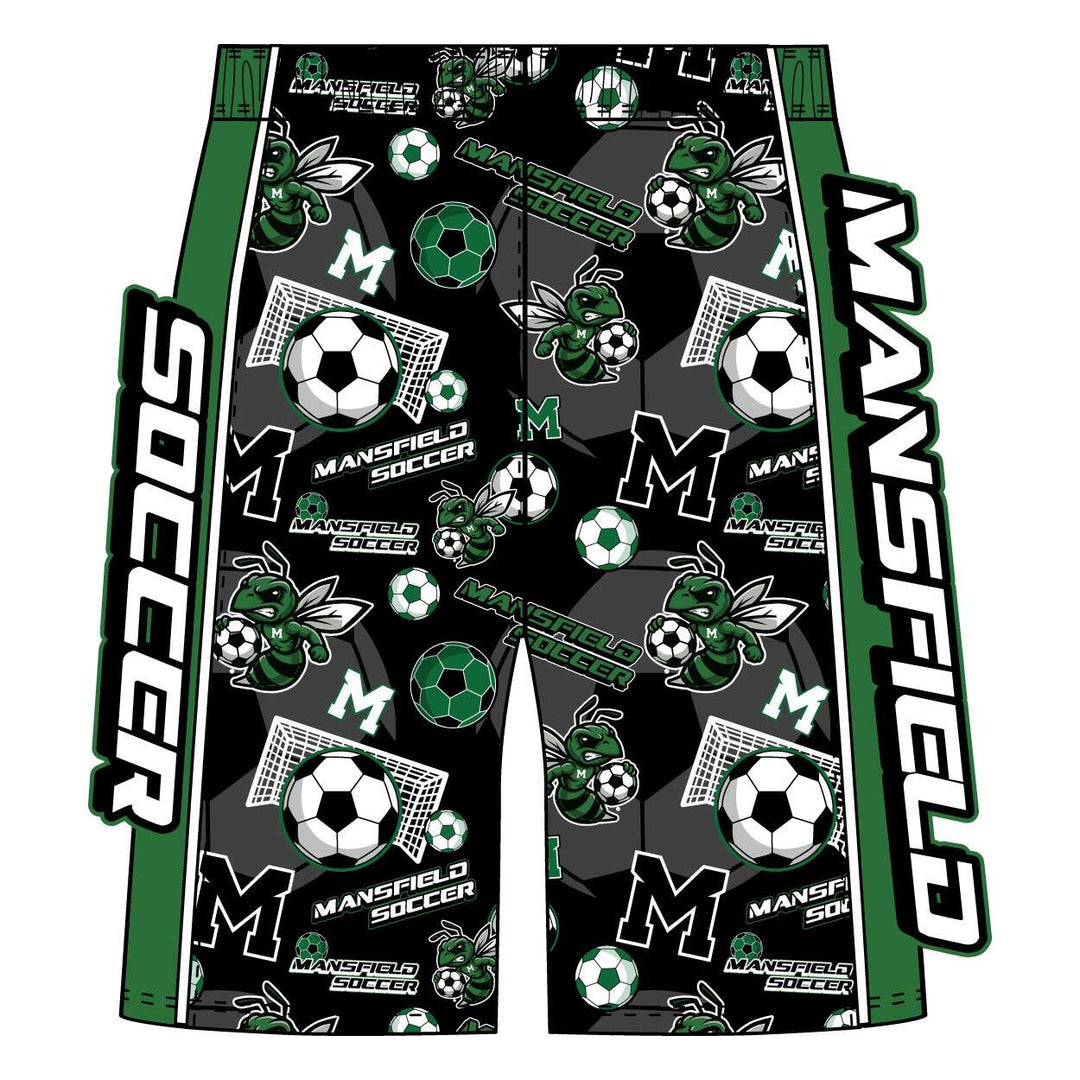 Boys & Mens Mansfield Soccer Short - 2 lengths!