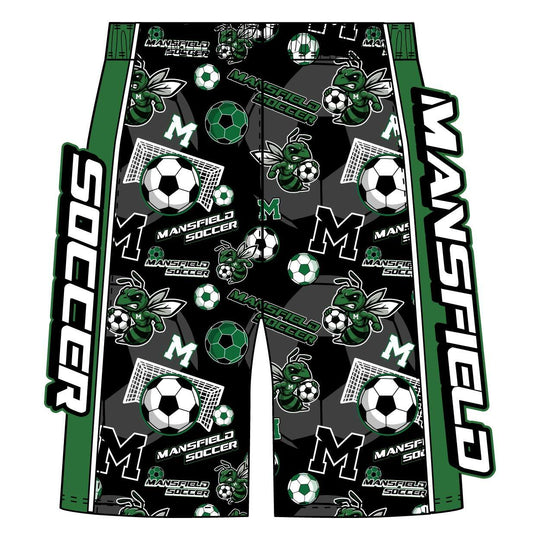 Boys & Mens Mansfield Soccer Short - 2 lengths!