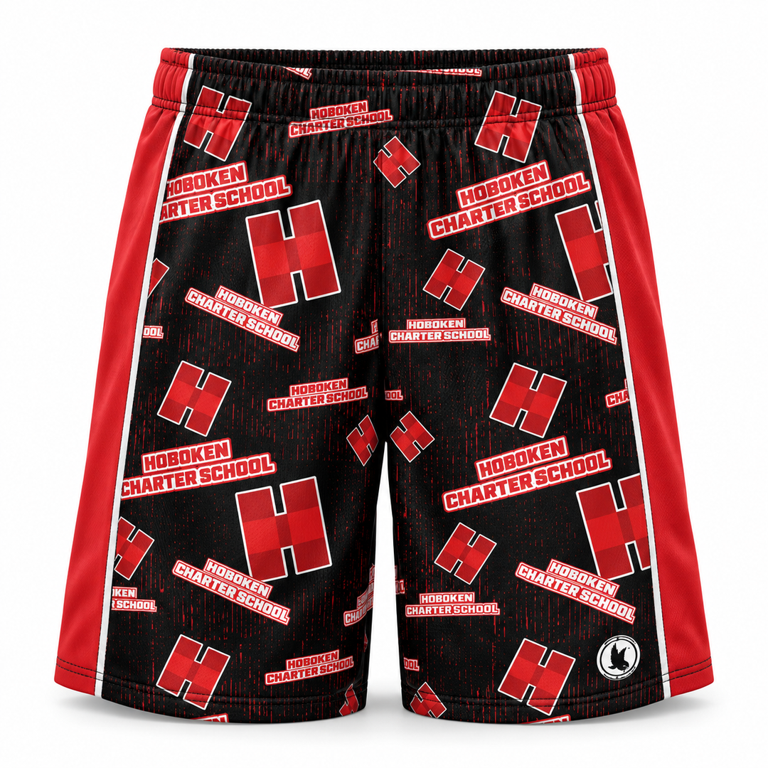 Boys & Mens Hoboken Charter Logo Short - 2 lengths