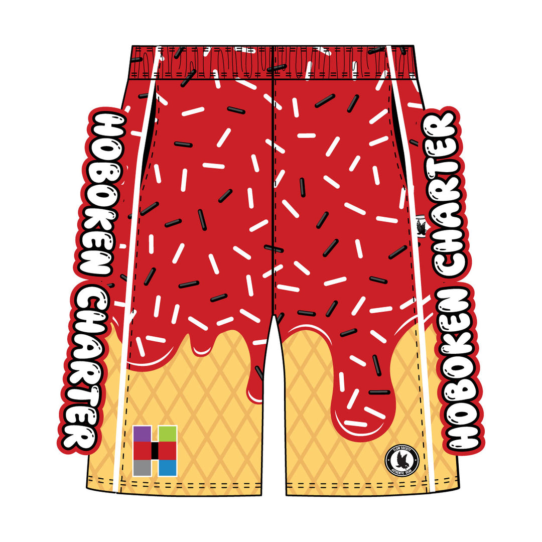 Boys & Mens Hoboken Charter Ice Cream Short - 2 lengths