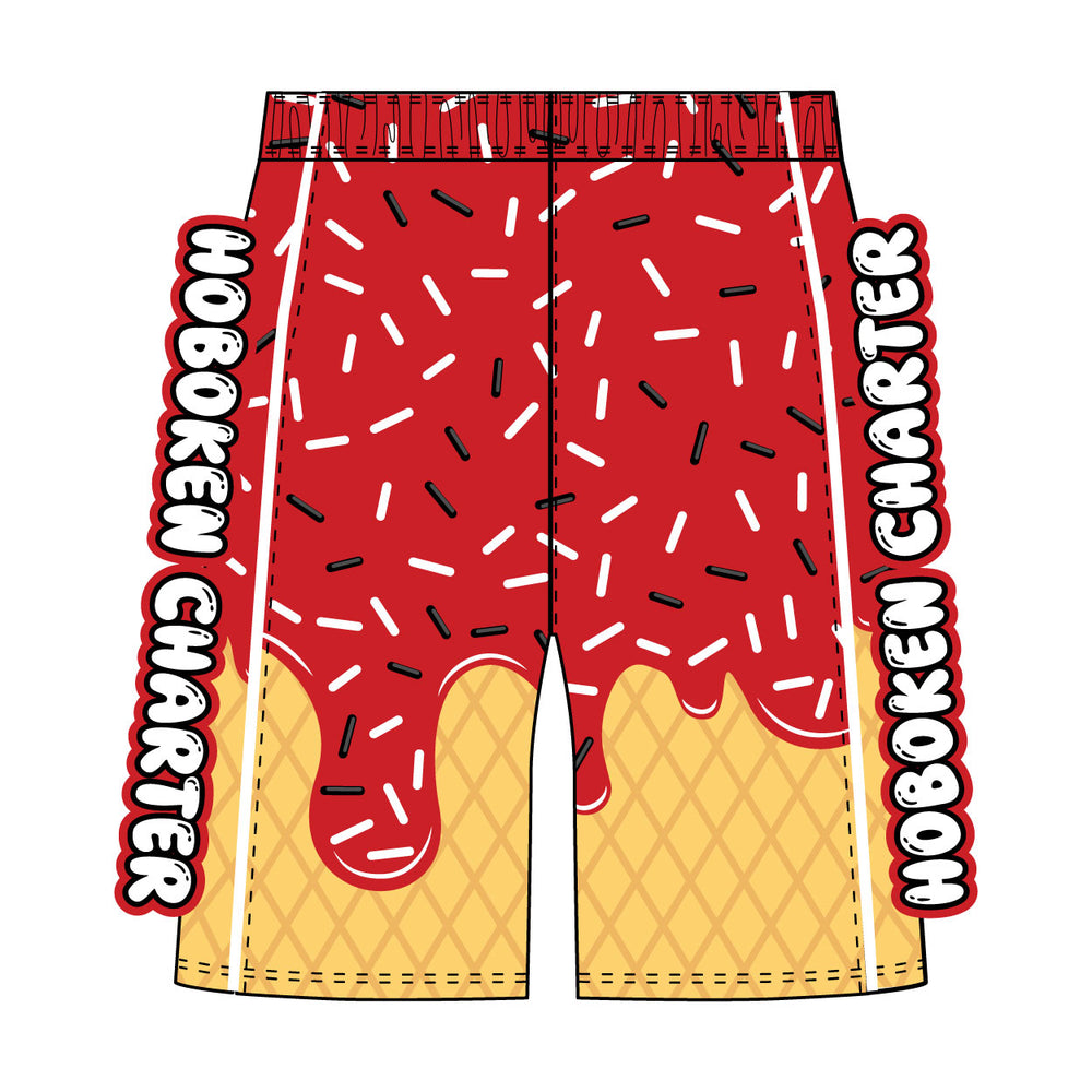 Boys & Mens Hoboken Charter Ice Cream Short - 2 lengths