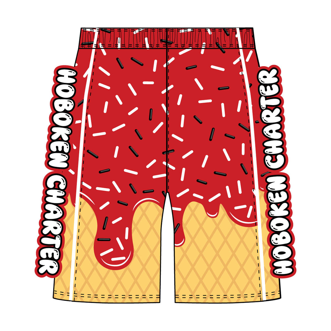 Boys & Mens Hoboken Charter Ice Cream Short - 2 lengths