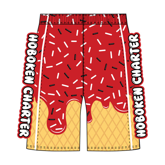 Boys & Mens Hoboken Charter Ice Cream Short - 2 lengths