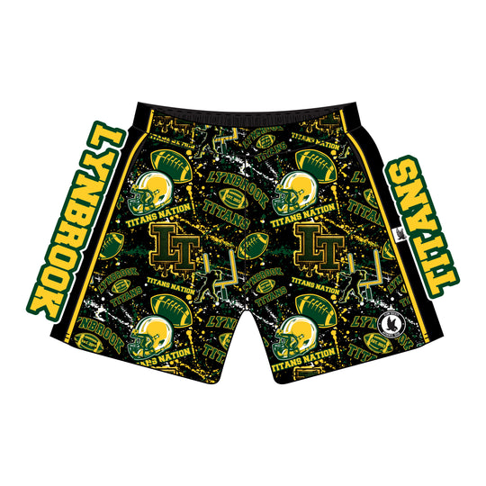 Boys & Mens Lynbrook Titans Football 5 inch Short