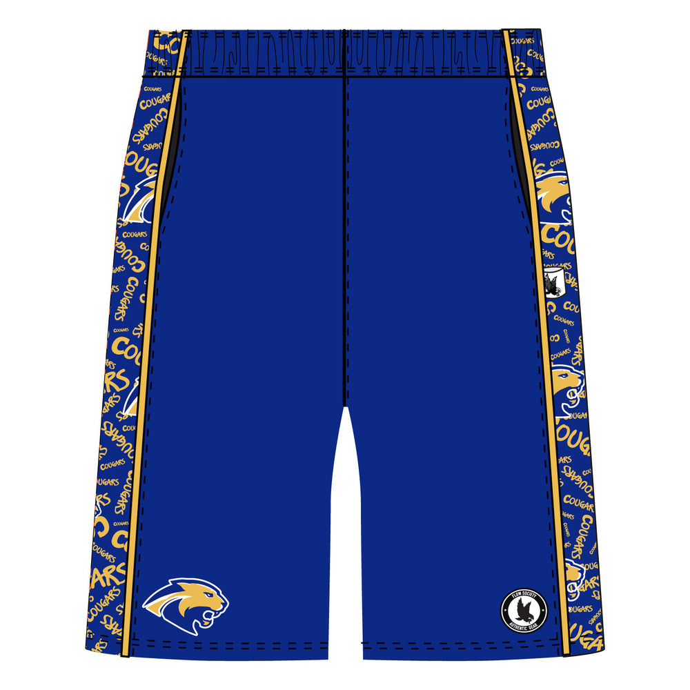 Boys & Mens Cougars 5 inch Short - 2 colors!