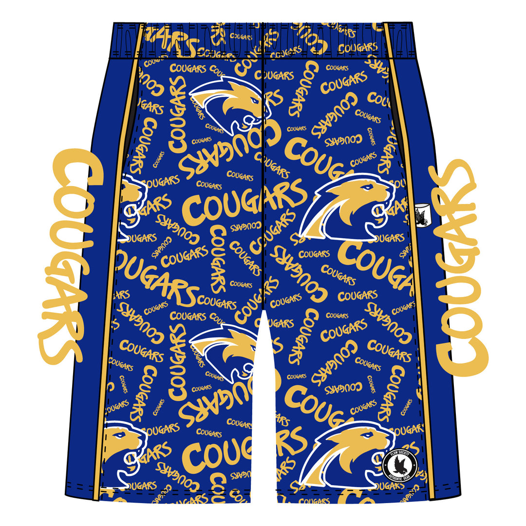 Boys (7 inch) & Mens (8 inch) Cougars Short - 3 options!