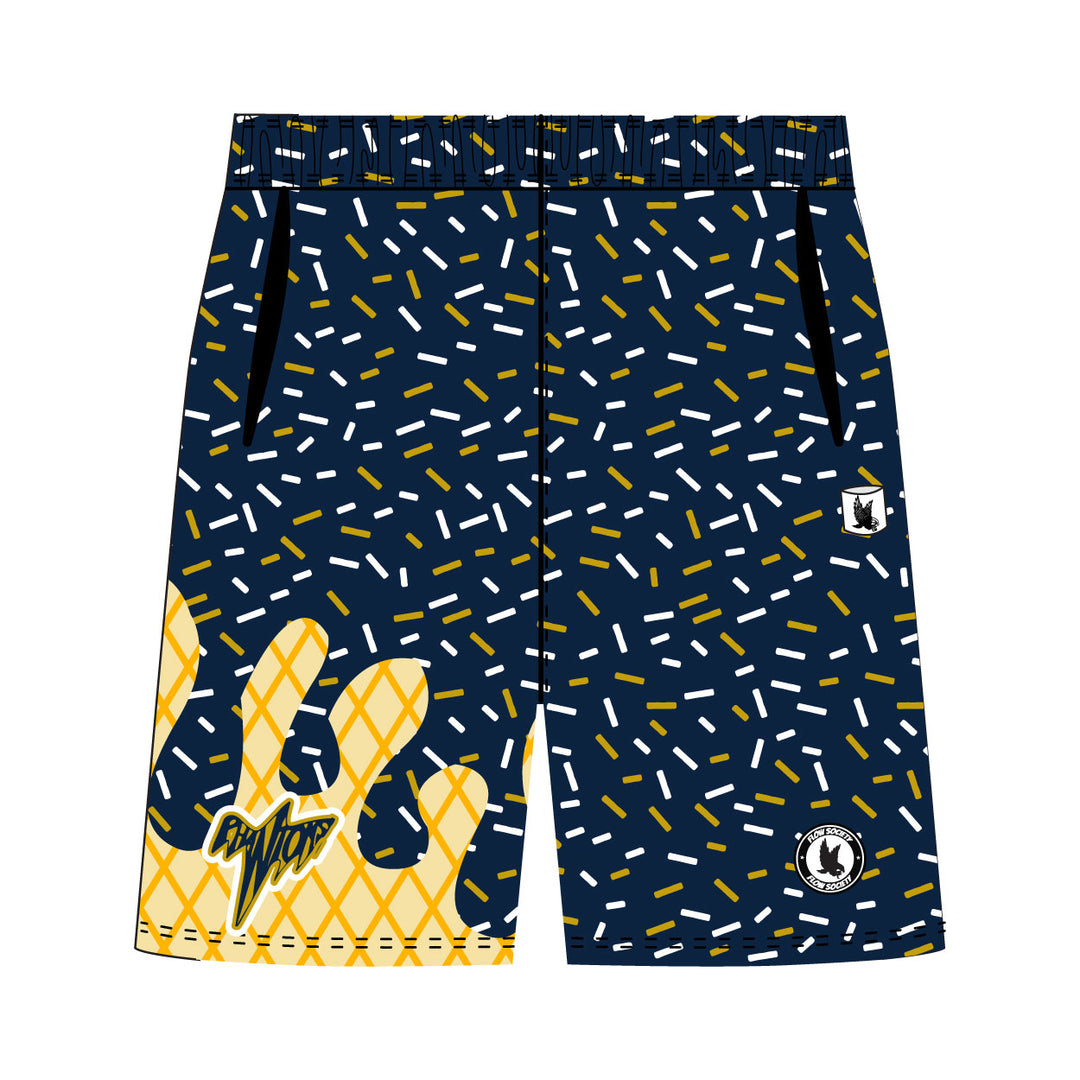 Boys & Mens Bayport Blue-Point Phantoms Ice Cream Short - 2 lengths