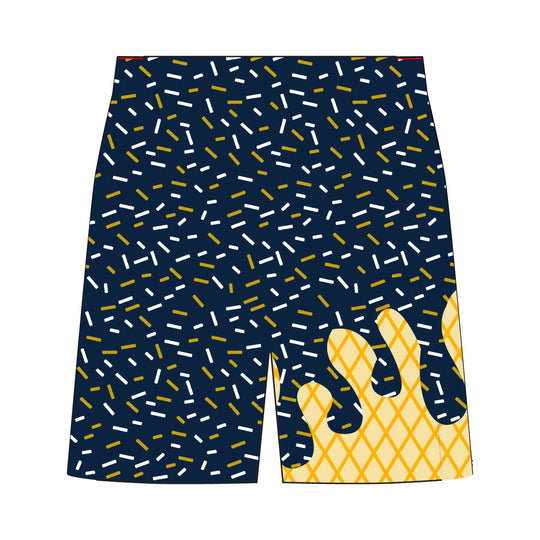 Boys & Mens Bayport Blue-Point Phantoms Ice Cream Short - 2 lengths
