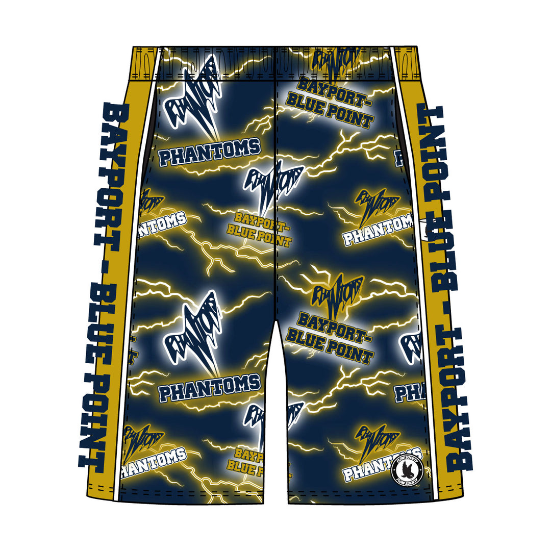 Boys & Mens Bayport-Blue Point Phantoms Short - 2 lengths