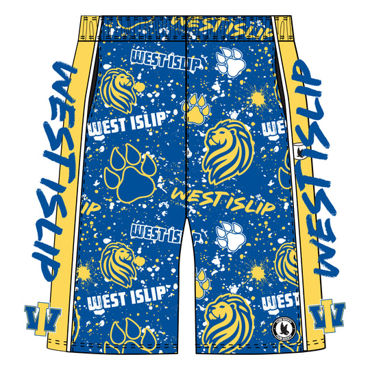 Boys & Mens West Islip Splatter Short - 2 lengths!