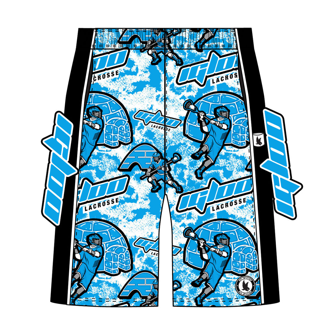 Boys & Mens Igloo Lacrosse Short - 2 lengths