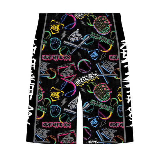 Boys & Mens Kent White Sox Baseball Short - 2 lengths