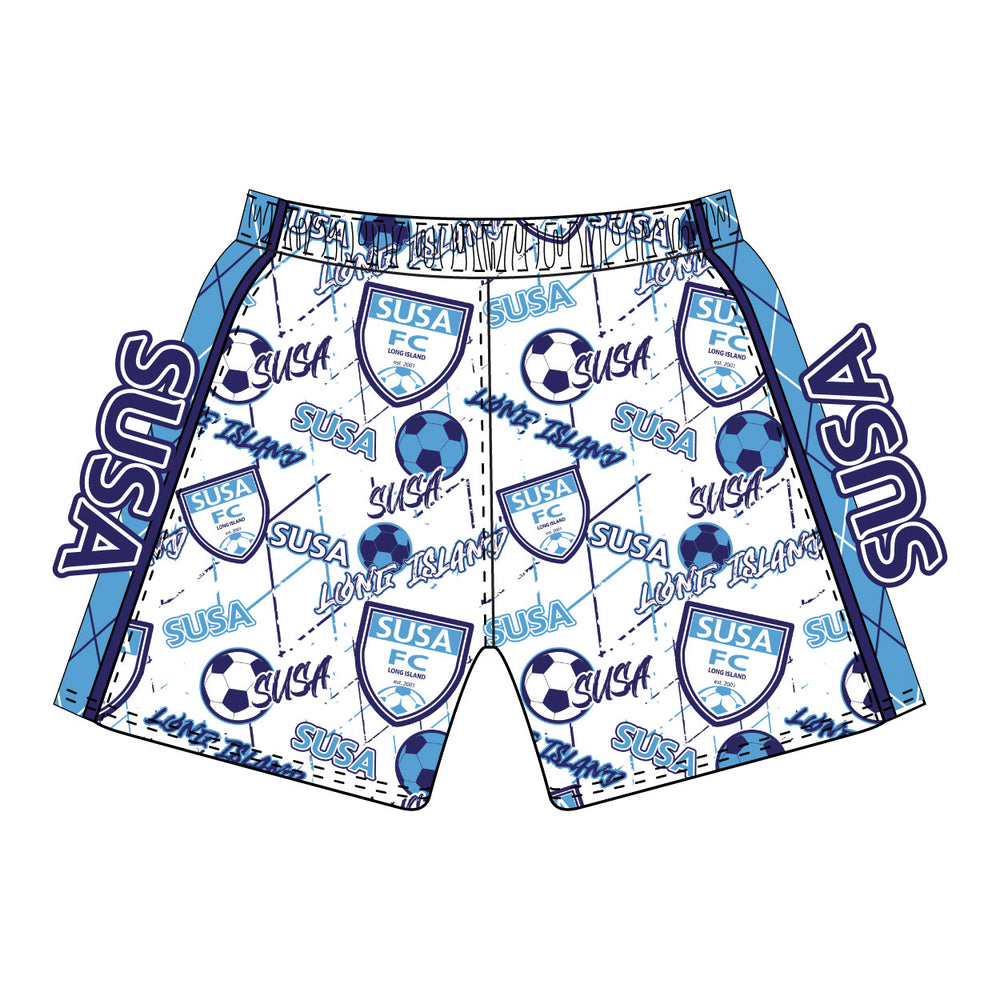 Boys & Mens SUSA FC Soccer Short - 2 lengths