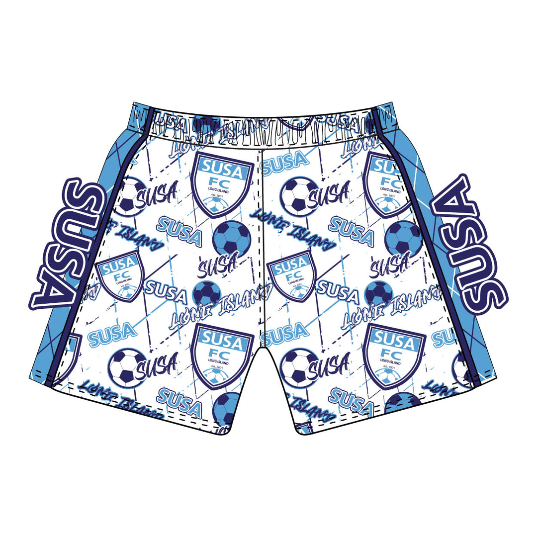 Boys & Mens SUSA FC Soccer Short - 2 lengths