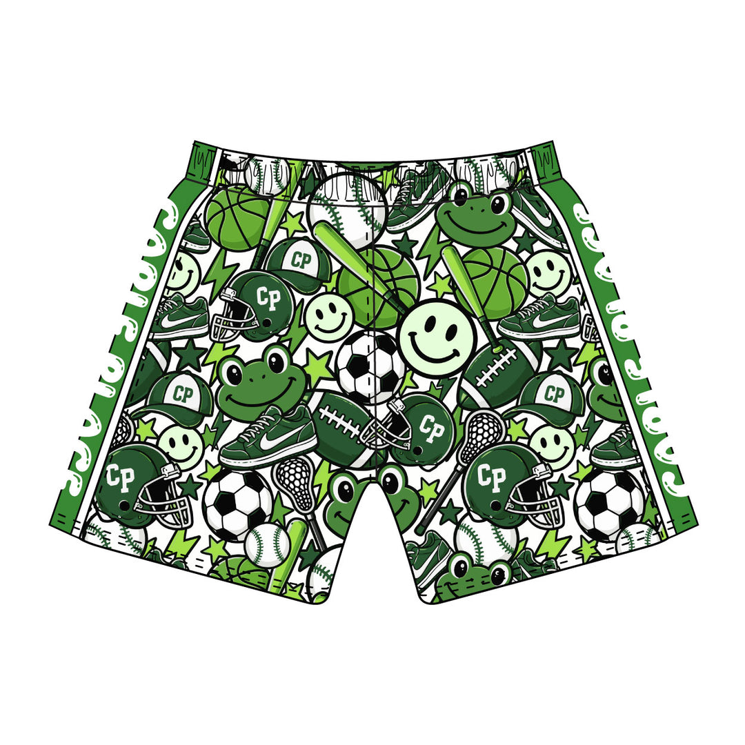 Boys & Mens Carle Place Logo Short - 2 lengths