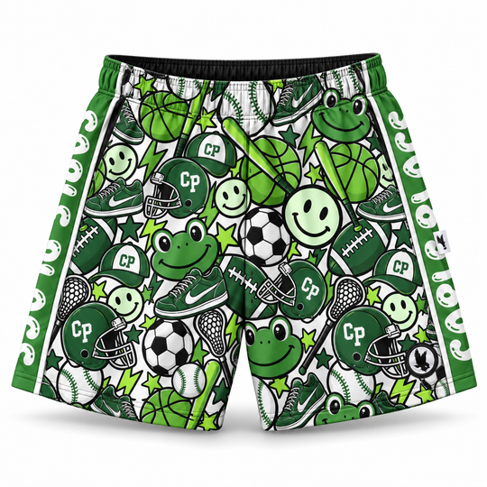 Boys & Mens Carle Place Logo Short - 2 lengths