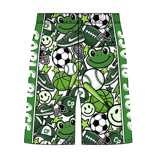 Boys & Mens Carle Place Logo Short - 2 lengths