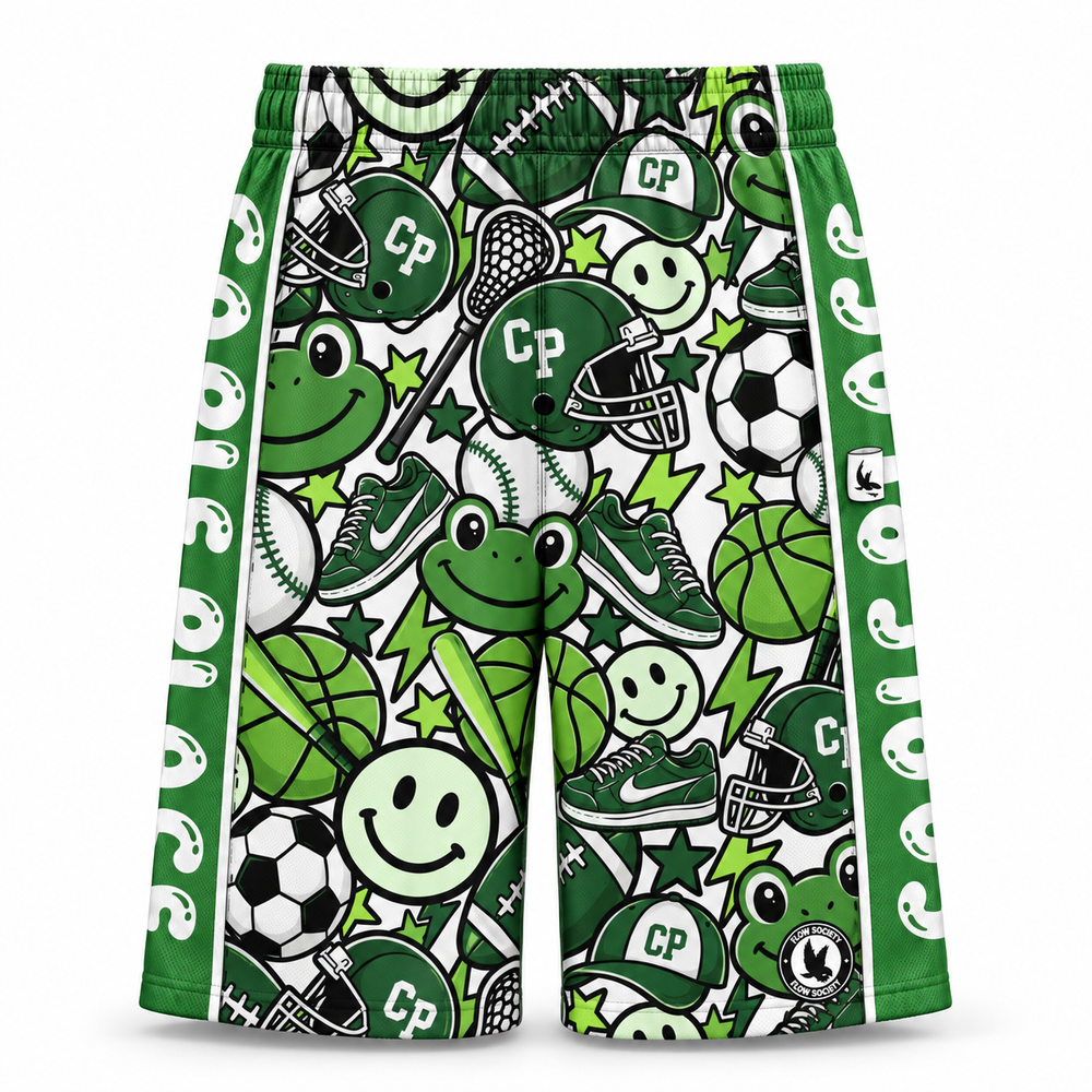 Boys & Mens Carle Place Logo Short - 2 lengths