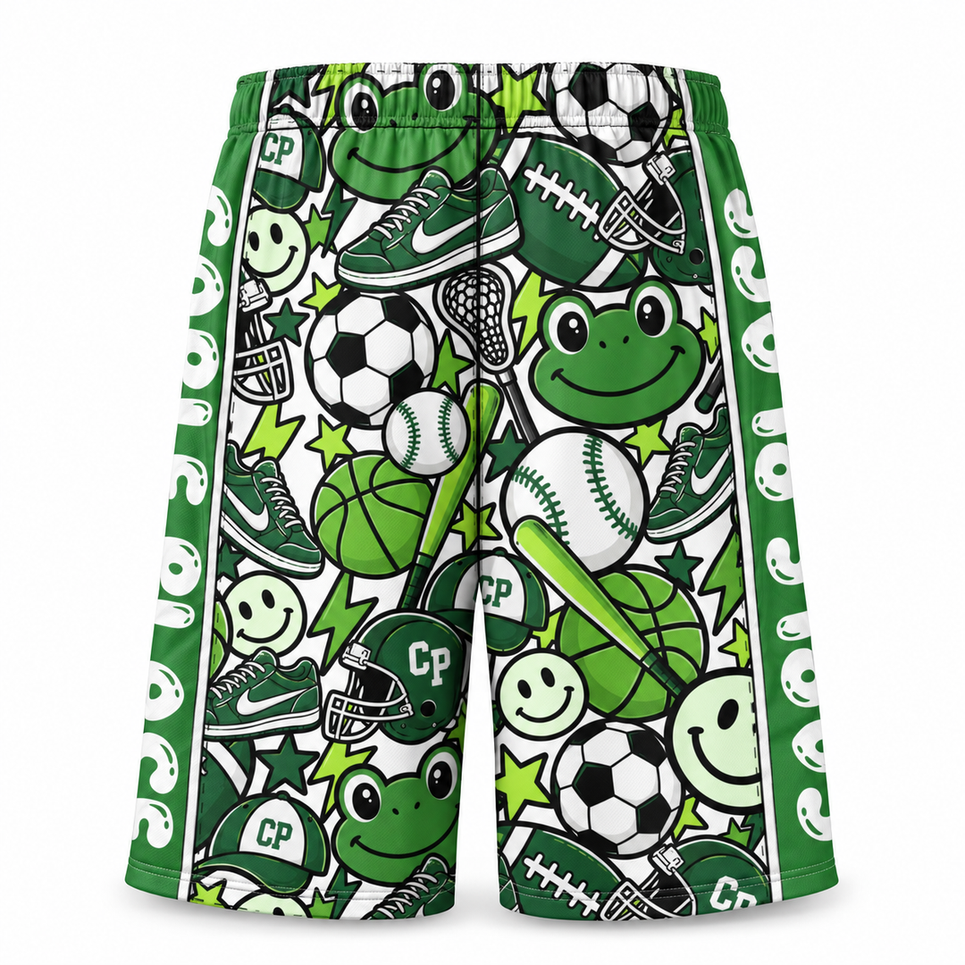Boys & Mens Carle Place Logo Short - 2 lengths