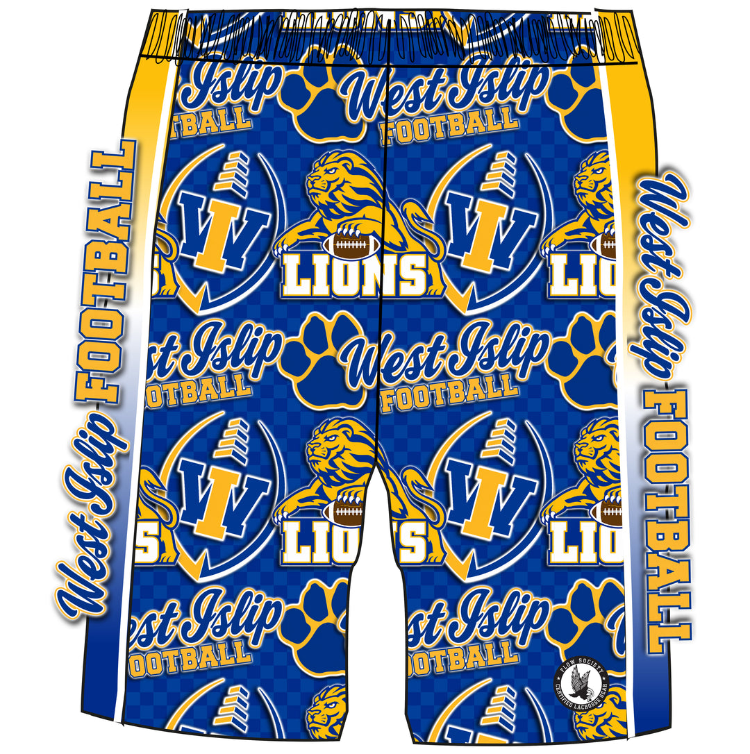 Boys & Mens West Islip Lions Short - 2 lengths