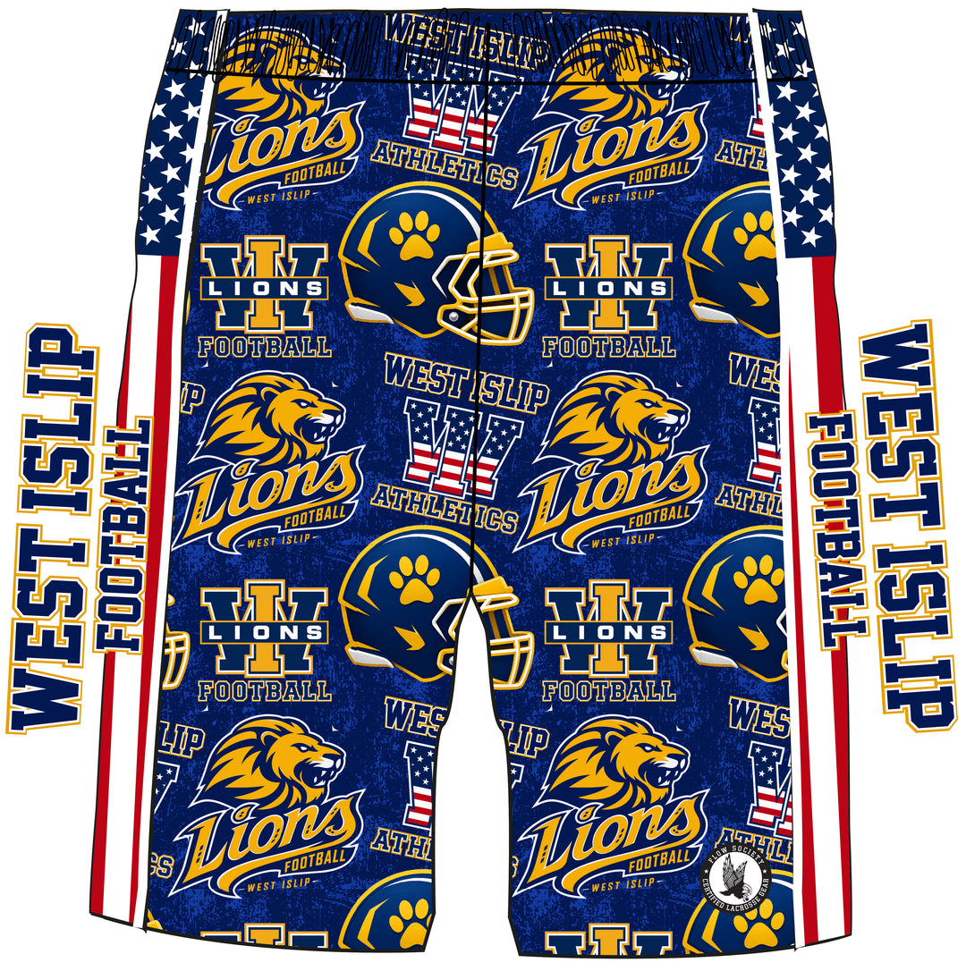 Boys & Mens West Islip Flag Short - 2 lengths