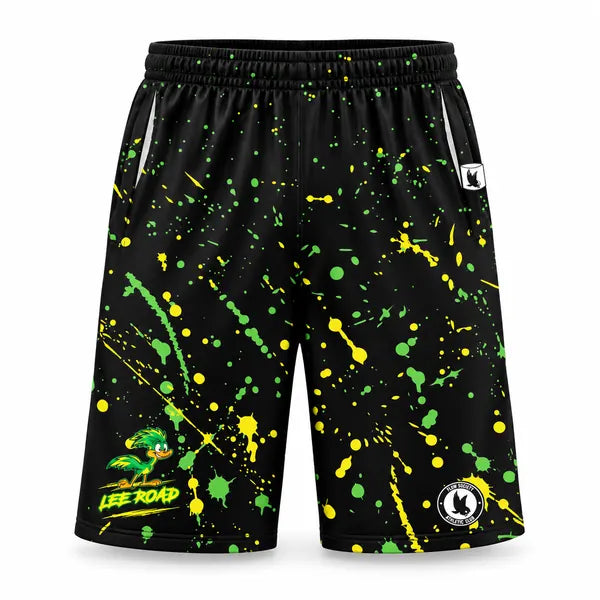 Boys & Mens Lee Road Splatter Short - 2 lengths