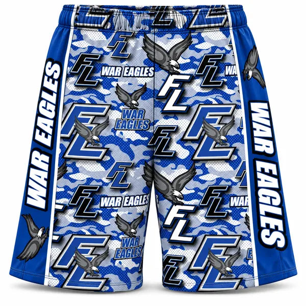 Boys & Mens Franklin Lakes War Eagles Short - 2 lengths