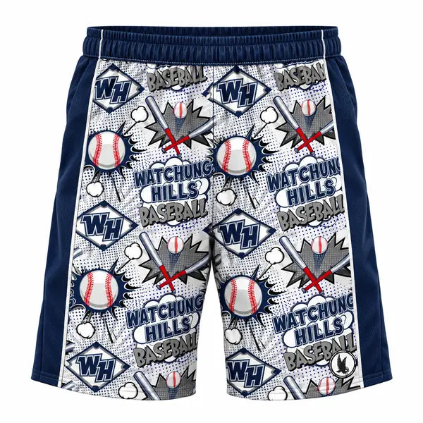Boys & Mens Watchung Hills Baseball Short - 2 lengths