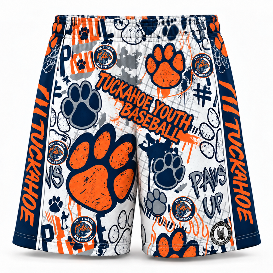 Boys & Mens Tuckahoe Tigers Short - 2 lengths