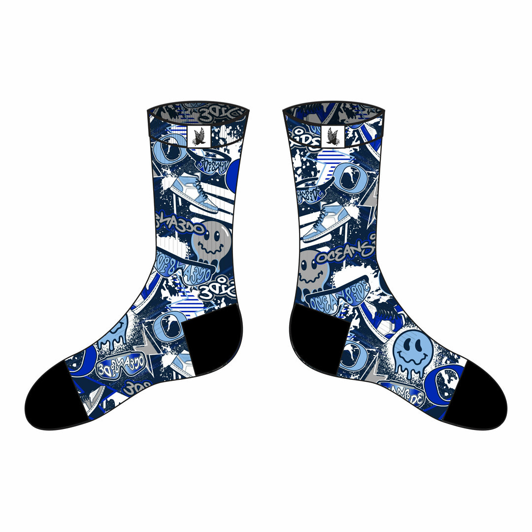 Youth Oceanside Oak Crew Sock
