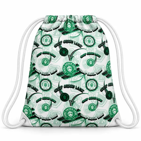 Camp Green Lane Drawstring Bag - 2 colors