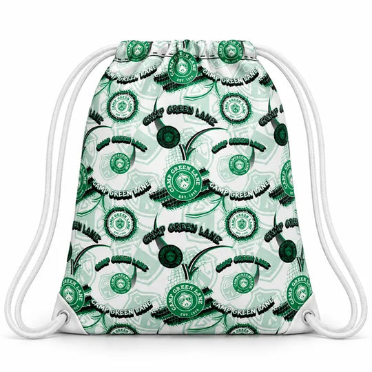 Camp Green Lane Drawstring Bag - 2 colors