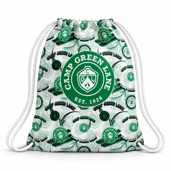 Camp Green Lane Drawstring Bag - 2 colors