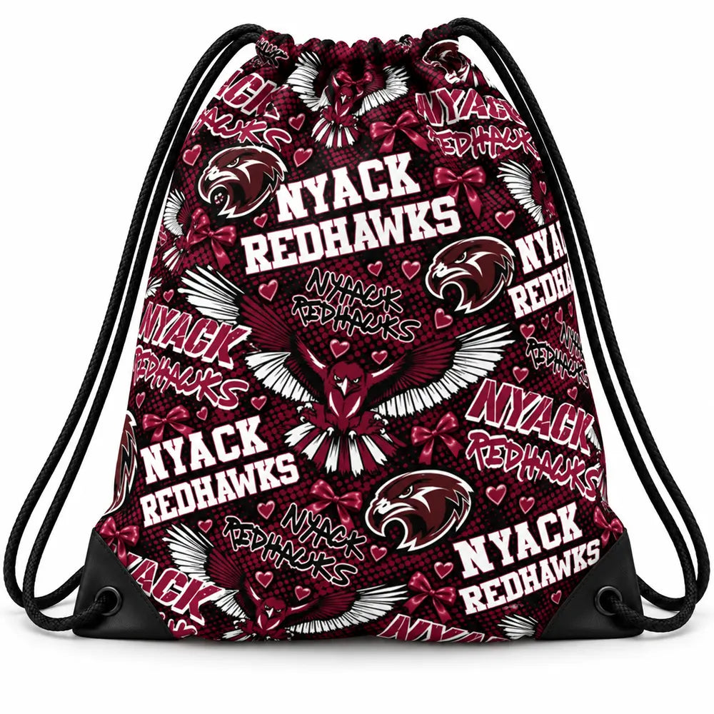 Nyack Redhawks Drawstring Bag - 2 colors