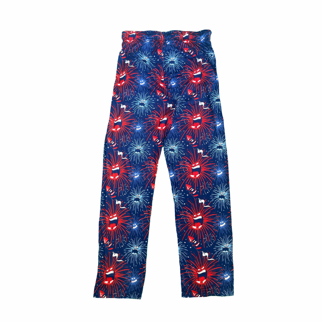 Youth & Adult Ba Boom July 4th Fireworks Lounge Pant