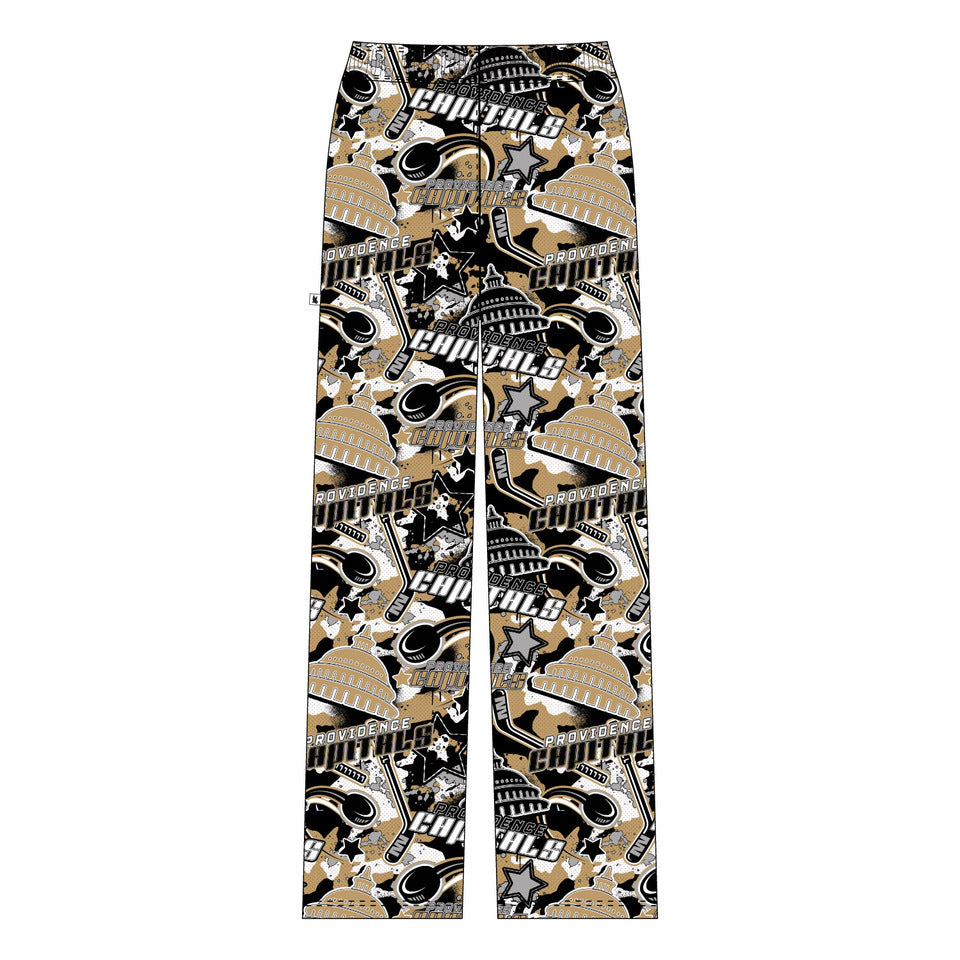Youth & Adult Providence Capitals Hockey Camo Lounge Pant
