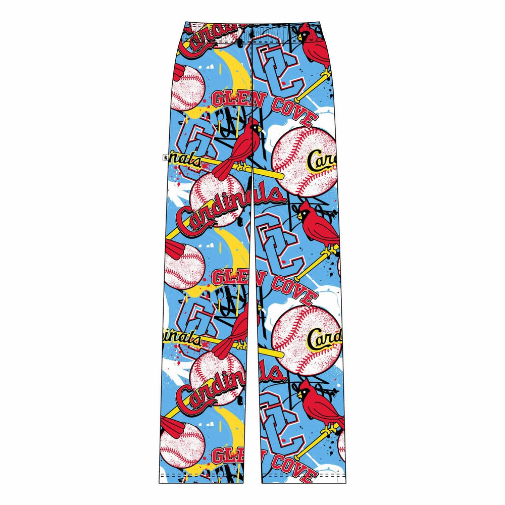 Youth & Adult Glen Cove Cardinals Baseball Lounge Pant